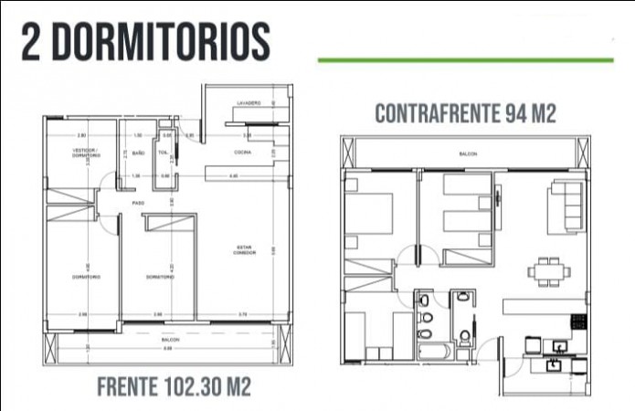 40 17 y 18 - monoambiente - 1 dormitorio - 2 dormitorios con cochera - La Plata 