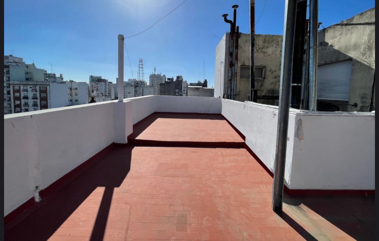 51 esq 8 - depto con terraza privada- centro de la ciudad