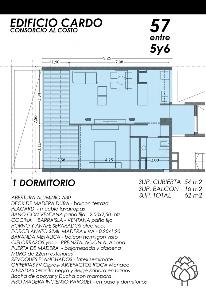 57 e/ 5 y6 - fideicomiso al costo- ZONA CENTRO DE LA PLATA