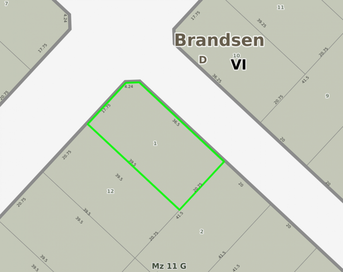 LOTE EN VENTA EN ESTACION GOMEZ - BARRIO SEMI CERRADO