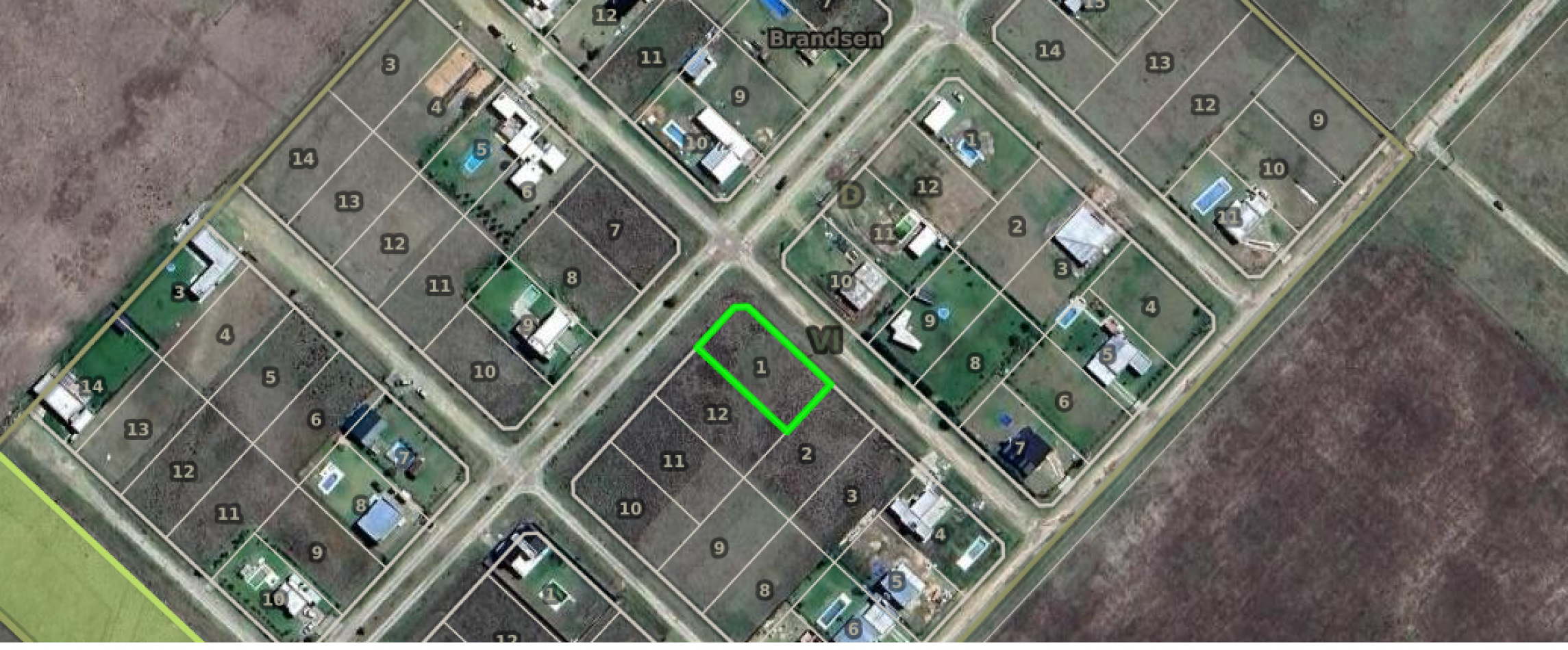 LOTE EN VENTA EN ESTACION GOMEZ - BARRIO SEMI CERRADO