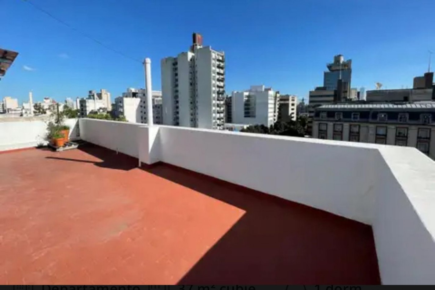 51 E/ 7 Y 8 - UN DORMITORIO CON TERRAZA PRIVADA