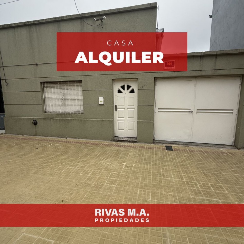 36/ 16 Y 17 - CASA EN ALQUILER DOS DORM ENTRADA DE AUTO