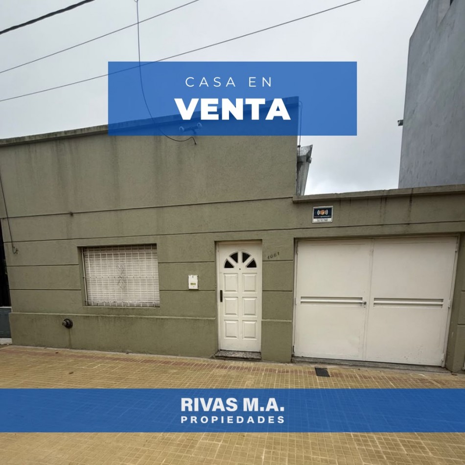 36/ 16 Y 17 - CASA VENTA EN DOS DORM ENTRADA DE AUTO