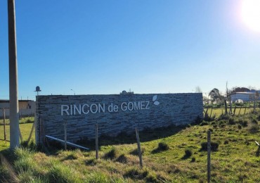 LOTE EN VENTA EN ESTACION GOMEZ - BARRIO SEMI CERRADO