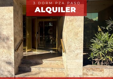 Alquier plaza Paso ( 13 y 44 ) - 3 Dorm con cochera 